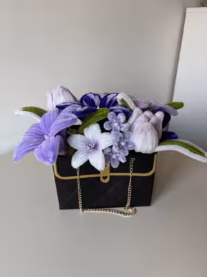 Purple elegance torbica